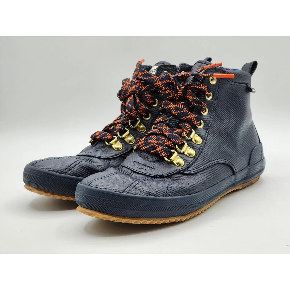 Keds‎ Scout Boot III Blue Water Resistant Wool Lace Up Rain Boot Women's 6M